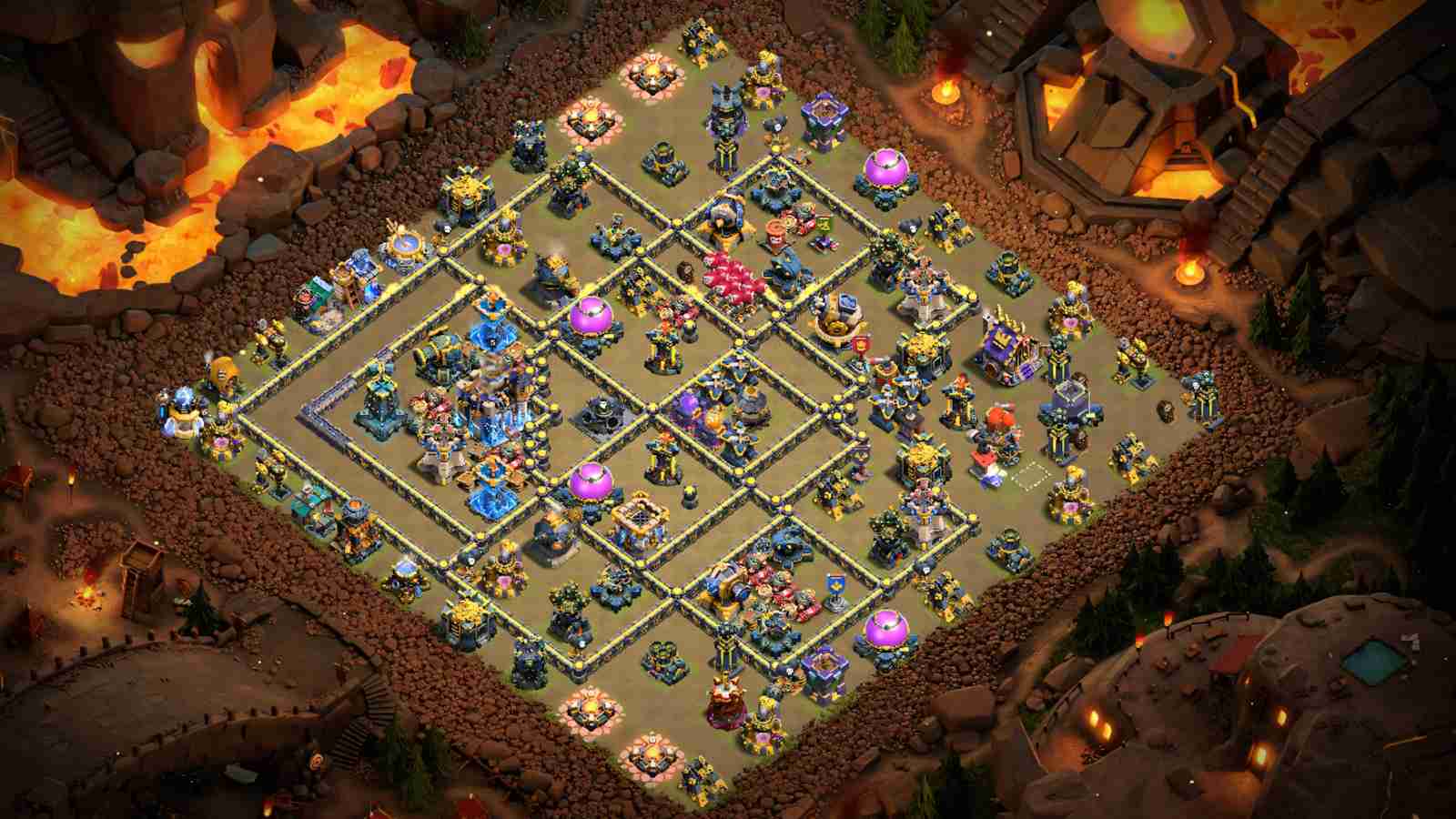 TH18 Anti-Root Rider Layout for Legends