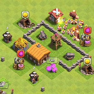 TH2 Hybrid Base Layout Anti 2 Star Defense | Clash of Clans