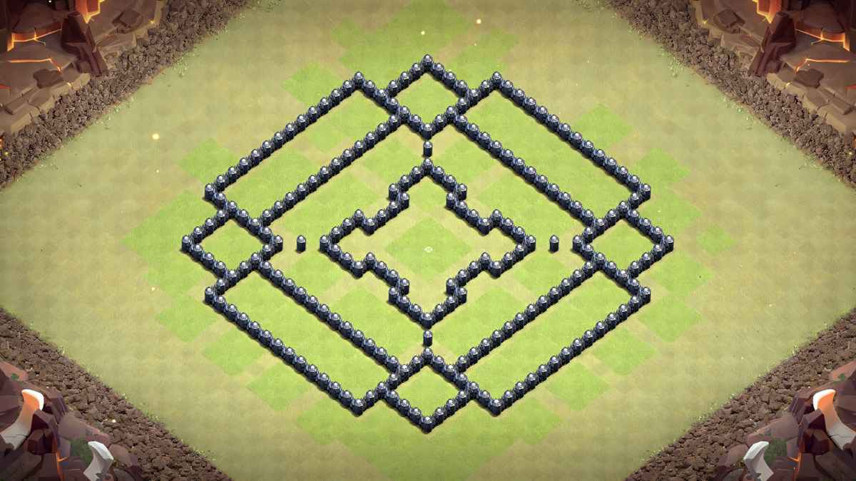 Best TH8 War Layout For Clash of Clans 2025