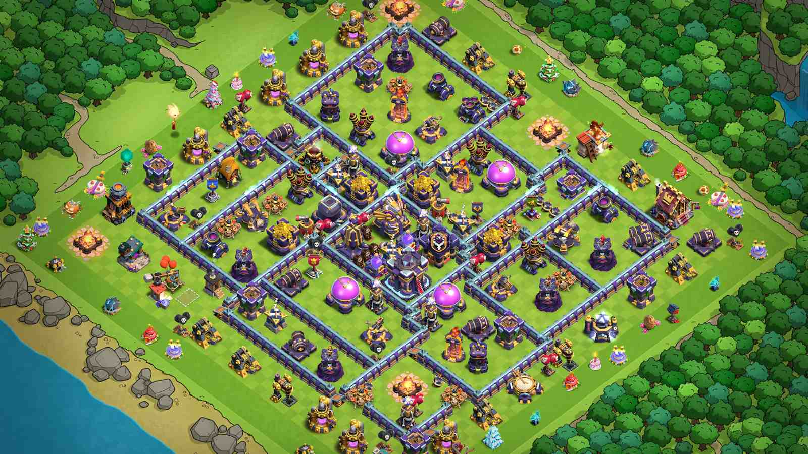 Town Hall 15 Farming Base Layout with Link