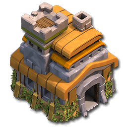 TH7 base layouts for war farming trophy