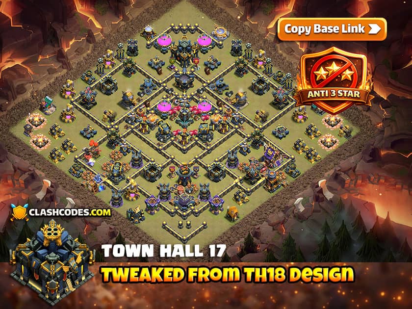 Tweaked from TH18 Legend layout with stronger Monolith positioning