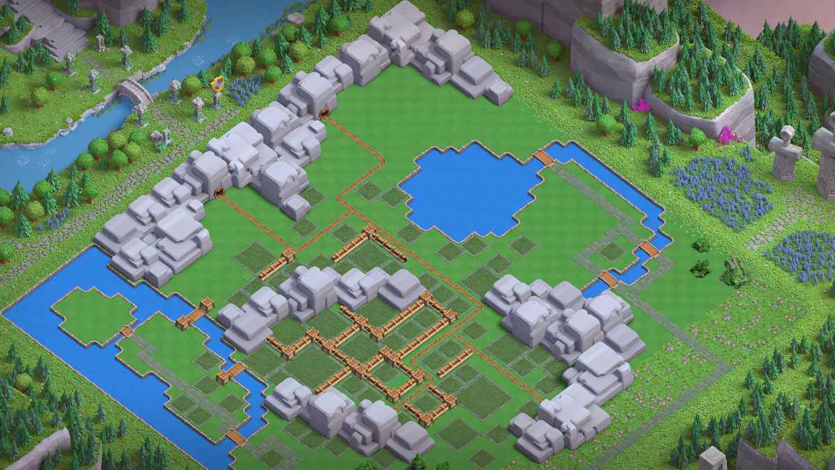 Walls View Goblin Mines Level 3