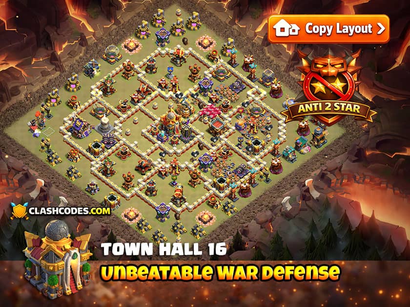 Monolith protects Town Hall while Super Minions in Clan Castle will deal damage to ground and air troops