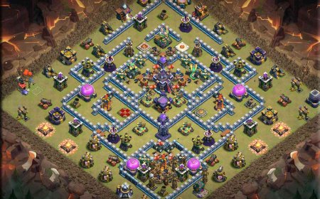 TH15 CoC War Base Layout with Link | Anti 2 Star #7
