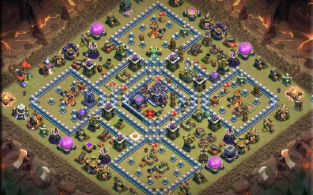 Clash of Clans Th15 Update - War Base with Link | Anti 3 Stars #9