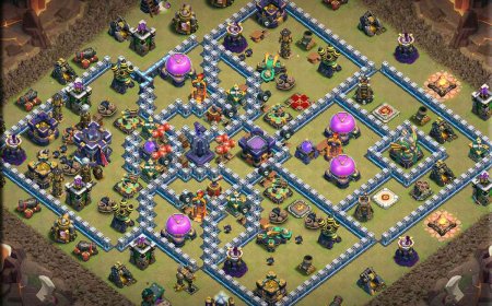 CoC TH15 Base War Layout with Link | Anti 3 Stars #10