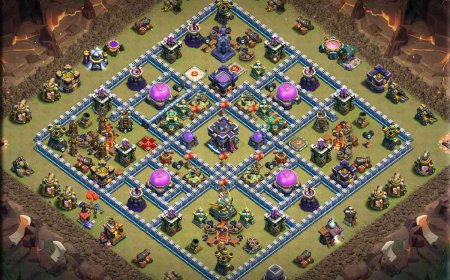 CoC Town Hall 15 War Base Layout with Link | Anti 3 Stars #15