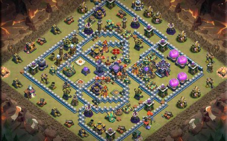 Best TH15 War Base CoC Layout with Link #24