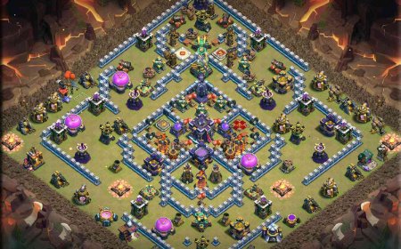TH15 War Base Anti Everything with Link #25