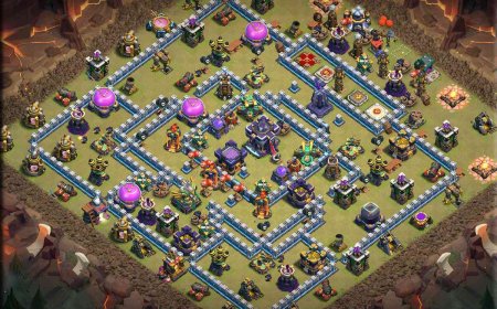 TH15 War Base Anti 1 star Layout with Link #26