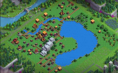 Balloon Lagoon Level 3 Layout | Clan Capital Base #3