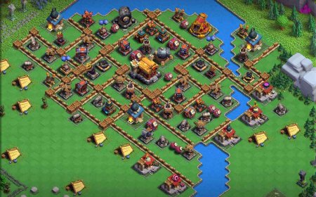 CoC Barbarian Camp Level 4 Layout #9