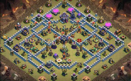 CoC TH15 War Base - Anti Everything #32