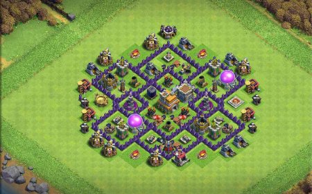 Best TH7 Trophy Base for Competitive Clans