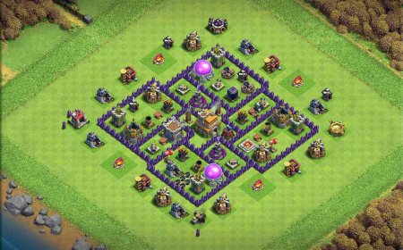 Clash of Clans TH7 Trophy Base for Serious Players