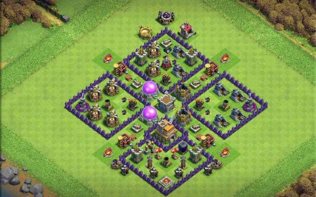 Undefeated TH7 Farming Base Layout