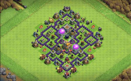Legendary TH7 Farm Base for Loot Safety