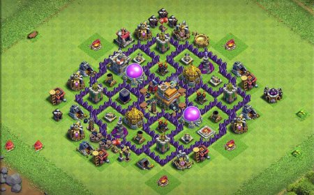 TH7 Farming Base with Anti-Everything Defense