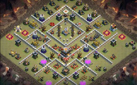 CoC TH11 War Legend League Base with Link | Anti 2 Star #54