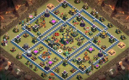 Town Hall 14 Base Best Defense #25