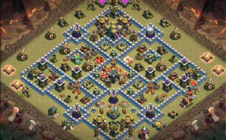 Town Hall 14 Best Defense Base #28