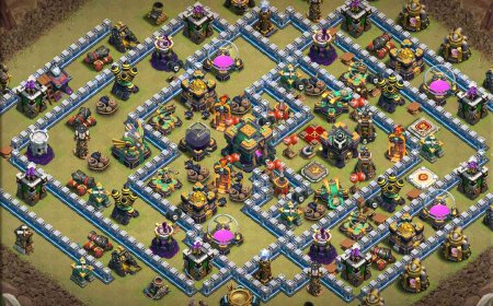 TH14 Hard War Base #32