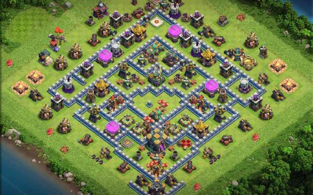 Best TH14 Farming Base Against Electro Dragons
