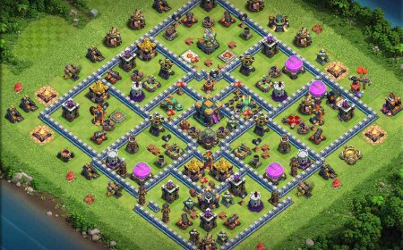Top TH14 Farming Base for Ultimate Resource Safety
