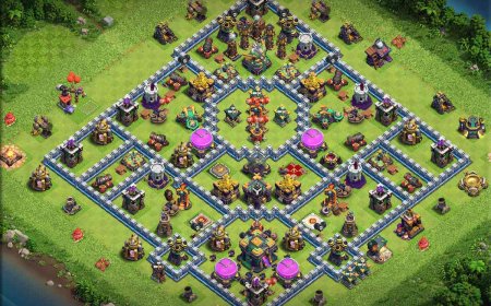 Creative Town Hall 14 Farming Base for Maximum Loot