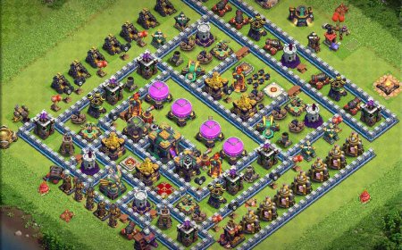 Best Town Hall 14 Farming Base with Copy Link