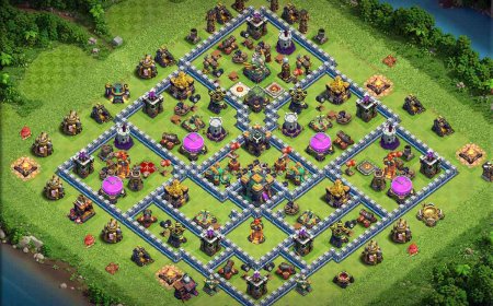 Top TH14 Trophy Farming Base for Secure Trophies
