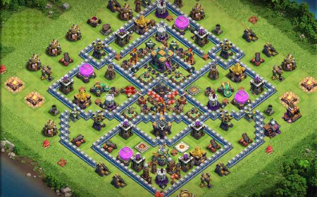 Powerful TH14 Trophy Base Link for CoC