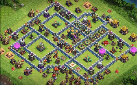 Reliable TH14 Base Trophy Layout for CoC