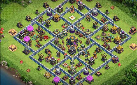CoC TH14 Trophy Base for Winning Strategy