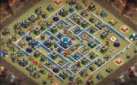 Insane TH13 War Base Layout for Ultimate Defense