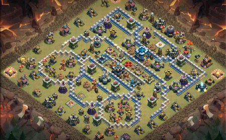 Legendary CoC TH13 War Base Link for Strategies