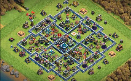 Powerful TH13 Base with Copy Base Link for Players