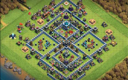 TH13 Farming Base Anti Electro Dragon #6