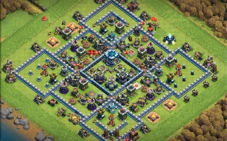 Top-Notch Town Hall 13 Farming Base for Safety