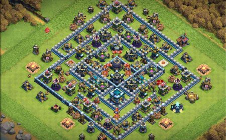 Anti Everything TH13 Farming Base for CoC