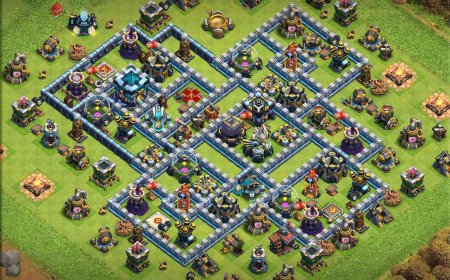 Powerful Town Hall 13 Farming Base Against Raids