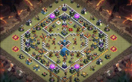 Best TH12 War Base for CoC Domination