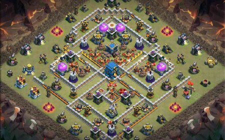 Top CoC TH12 War Base for Maximum Protection