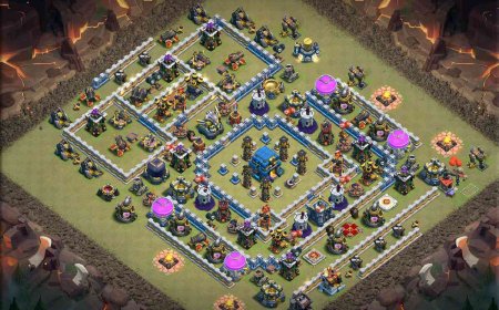 Unbeatable TH12 War Base for Competitive Play