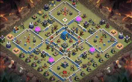 Effective TH12 Base War Layout for CoC
