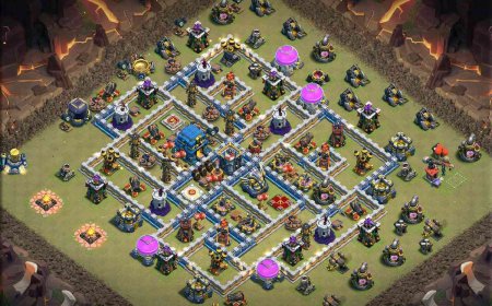 Legendary TH12 Base for CoC Domination