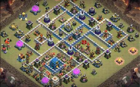 Legendary TH12 Base Designed for Anti-Everything