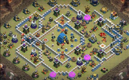 Best TH12 War Base with 1 Barracks Strategy