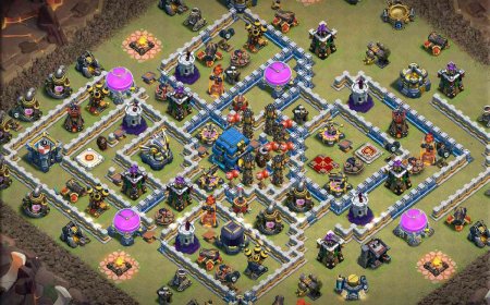 Powerful TH12 War Base Design Without Eagle